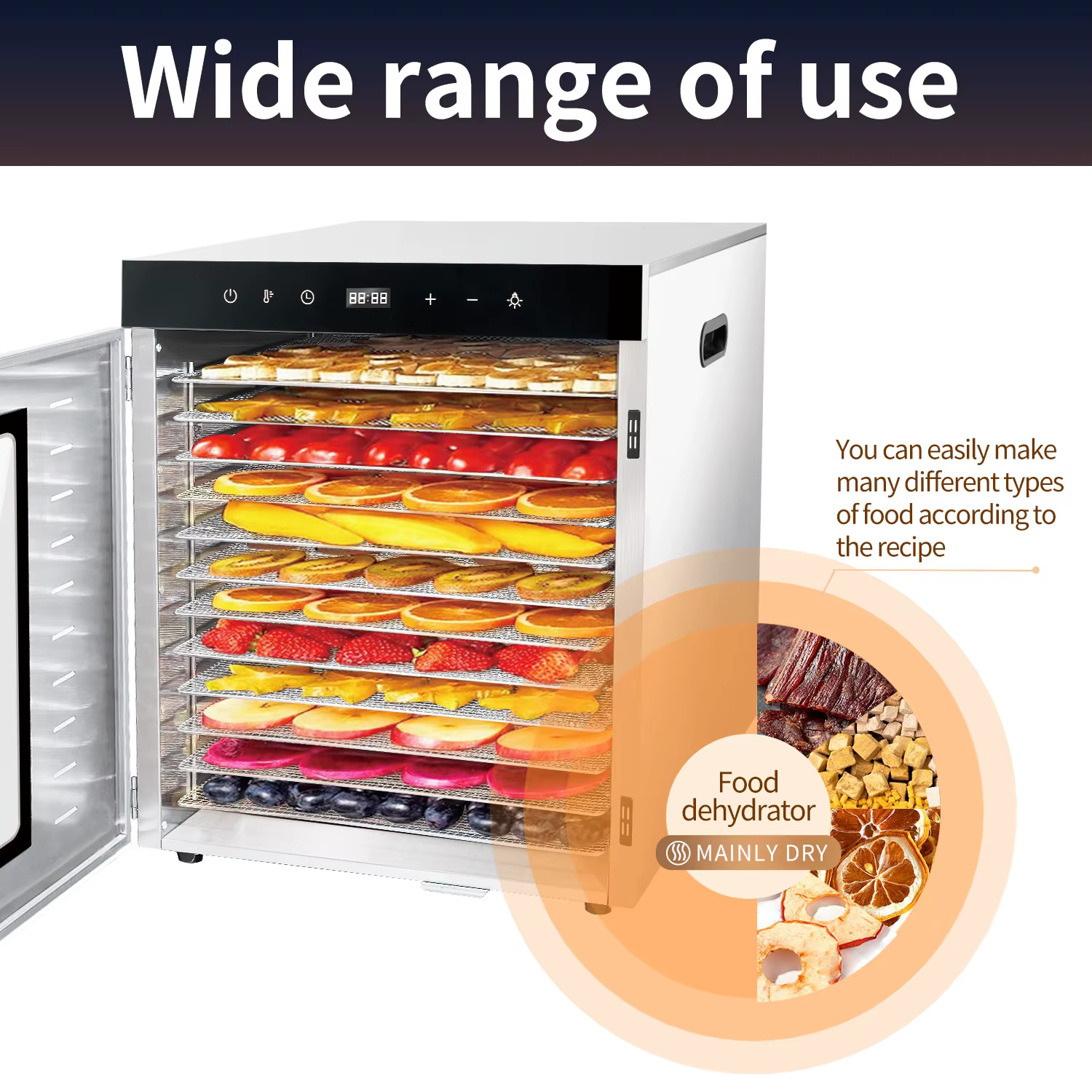 12 Trays Commercial Use Digital Control — image 3