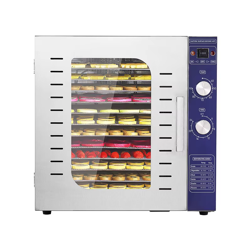 Wholesale 12 Trays Stainless Steel Home Drying Machine Jerky Maker Beef Jerky Dryer Food Dehydrator — image 3