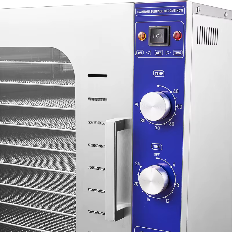 Wholesale 12 Trays Stainless Steel Home Drying Machine Jerky Maker Beef Jerky Dryer Food Dehydrator — image 5