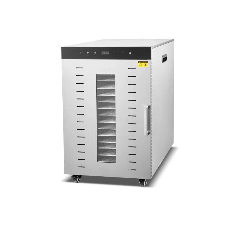 Commercial 16 Tray Food Dehydrator Drying Oven Steel Lab Fruit and Vegetable Dryer Dehydration Machine — image 4