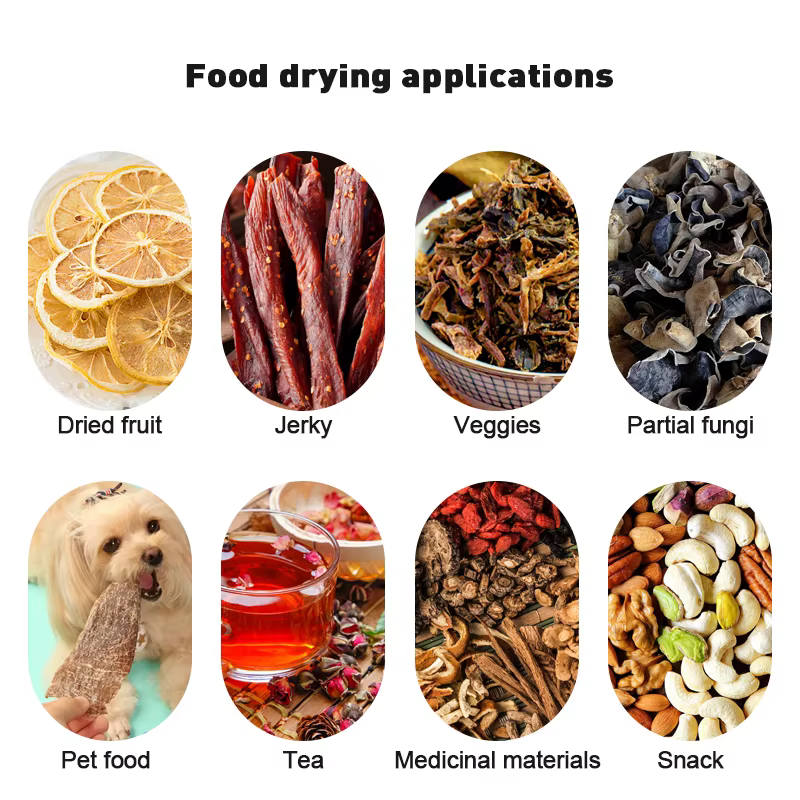 New Design 2025 Wholesale 12 Trays Big Capacity Electric Home Use Fruit Dehydrator Machine — image 6