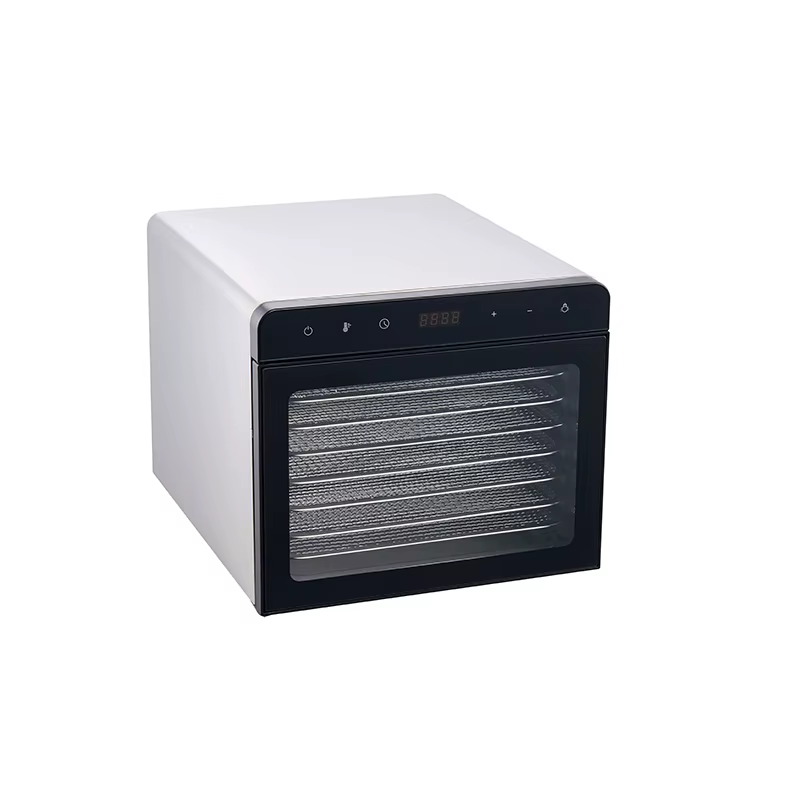 8 Trays Home Small Size Stainless Steel Fruit Dehydrator Food Dryer Dehydrator Drying Machine — image 4