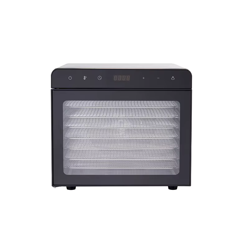 8 Trays Home Small Size Stainless Steel Fruit Dehydrator Food Dryer Dehydrator Drying Machine — image 6