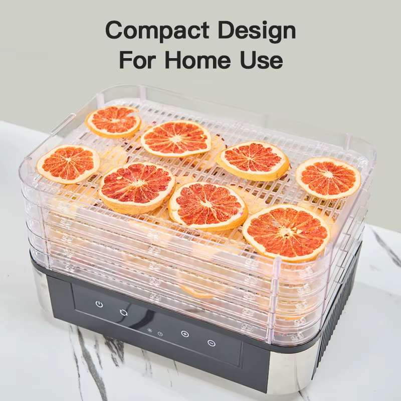 2026 Size Home Use Plastic Food Dehydrator 5-Tray Fruit & Vegetable Dryer for Fruit Drying — image 6