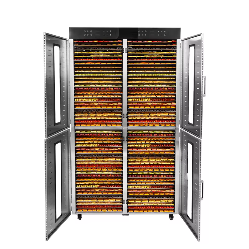 80 Trays Commercial Food Dehydrator for Fruit and Vegetable Dryer Stainless Steel Commercial Food Dryer Oven — image 3