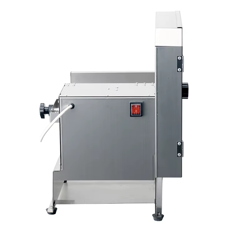 Commercial Electric Stainless Steel Food Slicer Machine for Frozen Meat Fruits Vegetables Durable Metal Construction — image 2