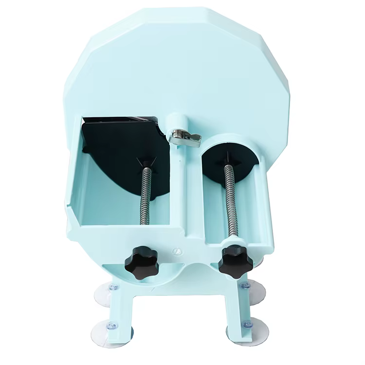 Easy Operation Manual Control Double Slot Plastic Case Food Slices Fruits Vegetables Slicer Cutter — image 6
