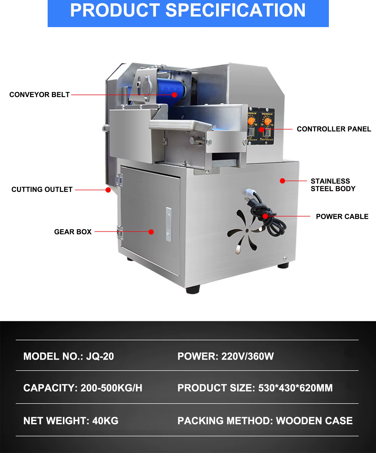 Industrial Commercial Vegetable Fruit Slicer Machine Banana and Potato Slicing Cutting Machine — image 4
