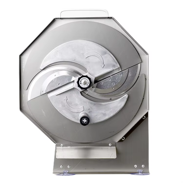 Convenient Stainless Steel Manual Control Operation Food Slices Fruits Vegetables Slicer — image 4