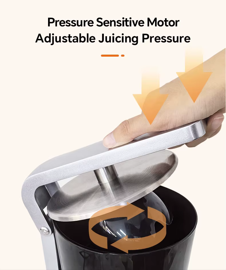 Wholesale Factory Supply Electric Slow Juicer Hand-Press Orange & Citrus Juicer with Aluminum Body for Household Use — image 2
