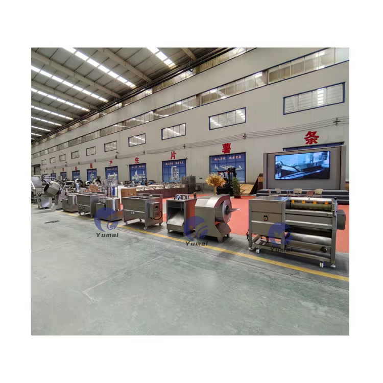 Small Scale Banana Plantain Chips Frozen French Fries Production Line Crisp Potato Chips Making Machine — image 3
