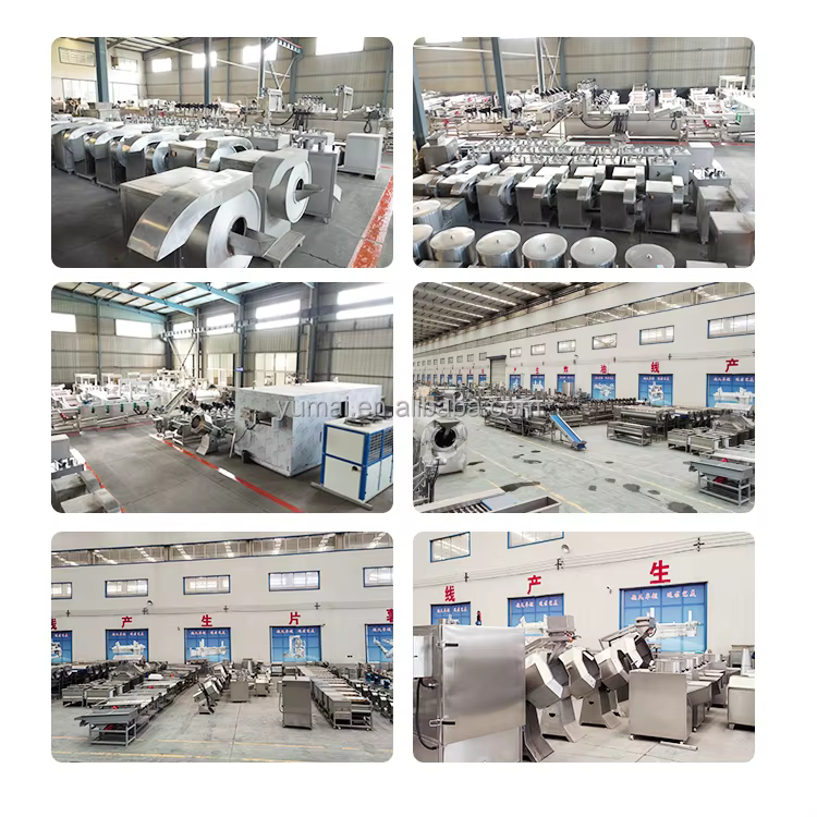 Fully Automatic Curly Fries Potato Wedge Making Line 100kg 300kg 500kg French Fries Production Line — image 6