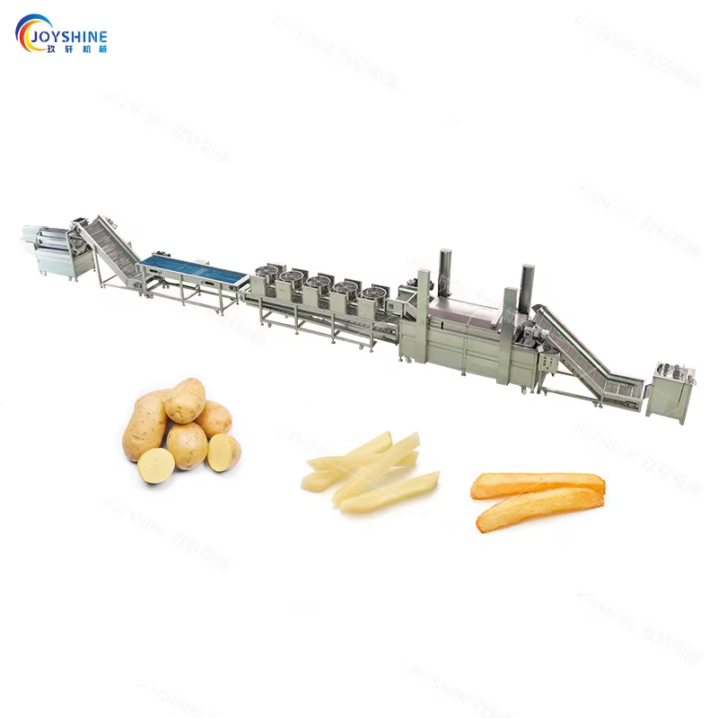 High Quality 150kg French Fries Processing Line Frozen French Fries Making Machine for Food Production — image 2