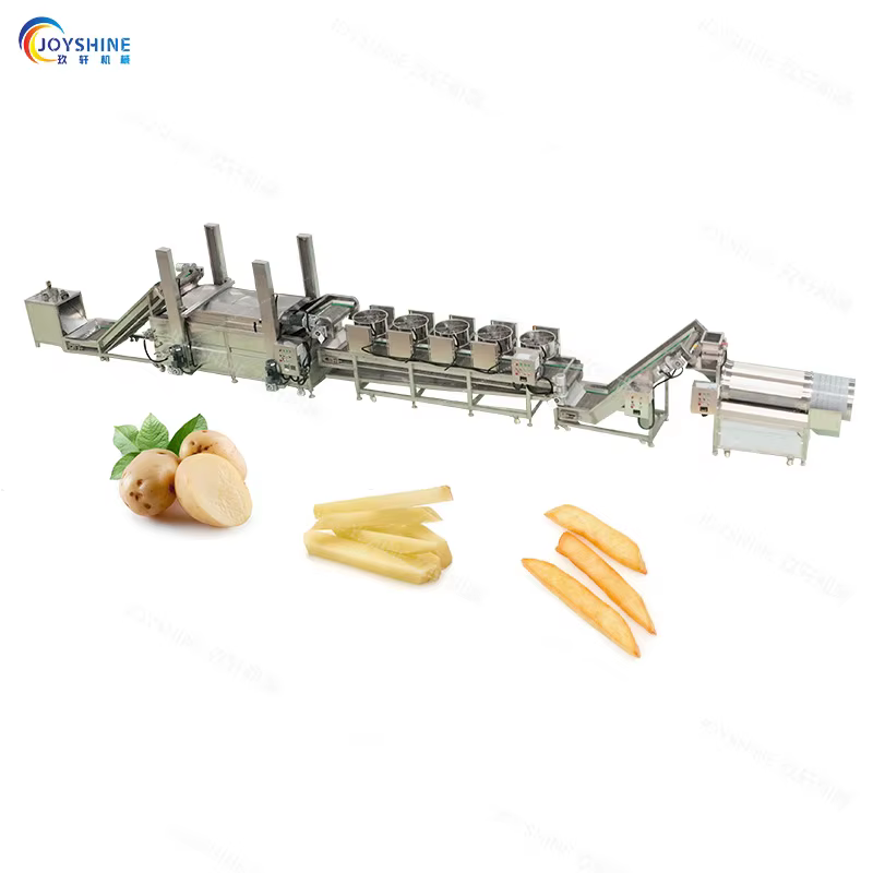 High Quality 150kg French Fries Processing Line Frozen French Fries Making Machine for Food Production — image 3
