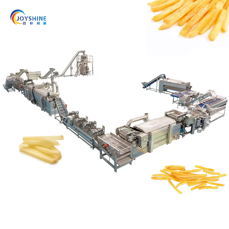 Hot Selling Fully Automatic French Fries Production Line Small Scale Auto Potato Chips Washing Machine China Manufacturer — image 2