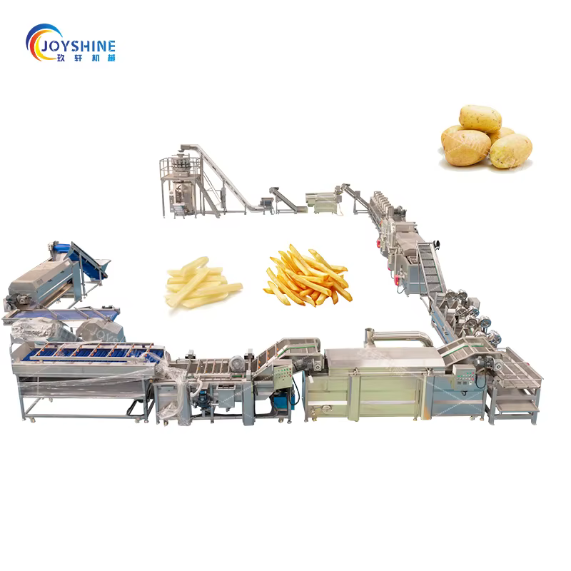 Hot Selling Fully Automatic French Fries Production Line Small Scale Auto Potato Chips Washing Machine China Manufacturer — image 3