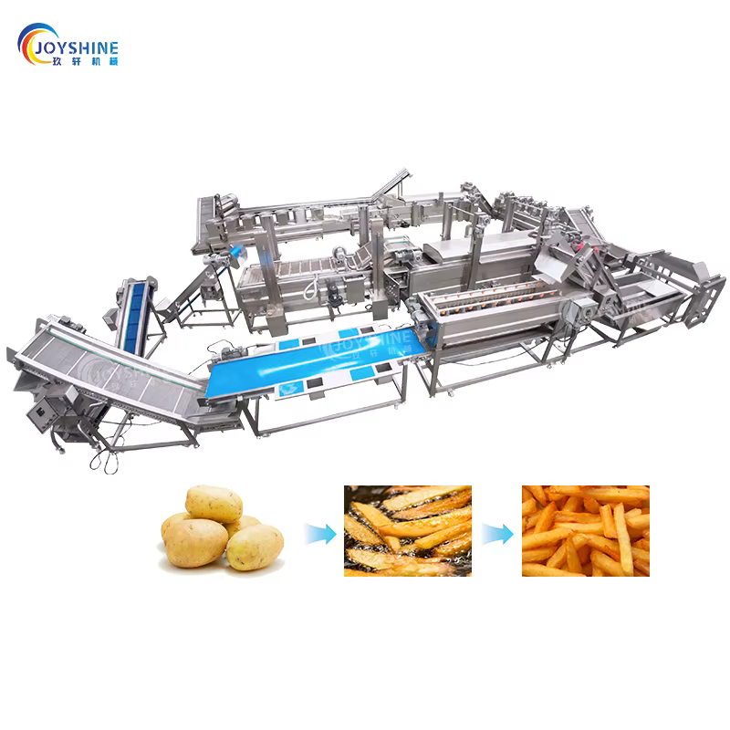 Hot Selling Fully Automatic French Fries Production Line Small Scale Auto Potato Chips Washing Machine China Manufacturer — image 4