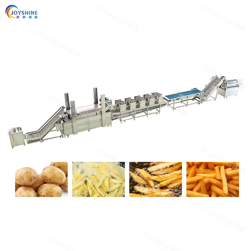 Commercial 80kg/h French Fries Production Line New Semi-Automatic Food Processing Machine for Busy Commercial Kitchen Use — image 3