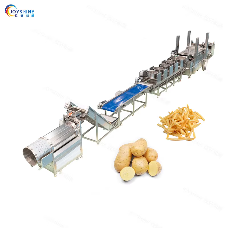 Commercial 80kg/h French Fries Production Line New Semi-Automatic Food Processing Machine for Busy Commercial Kitchen Use — image 4