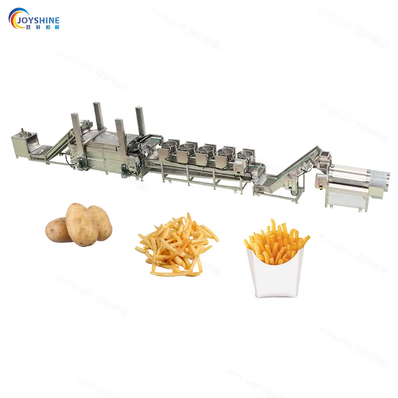 Small Scale 100kg/h French Fries Making Machine Semi-Automatic Potato Processing Production Line — image 4