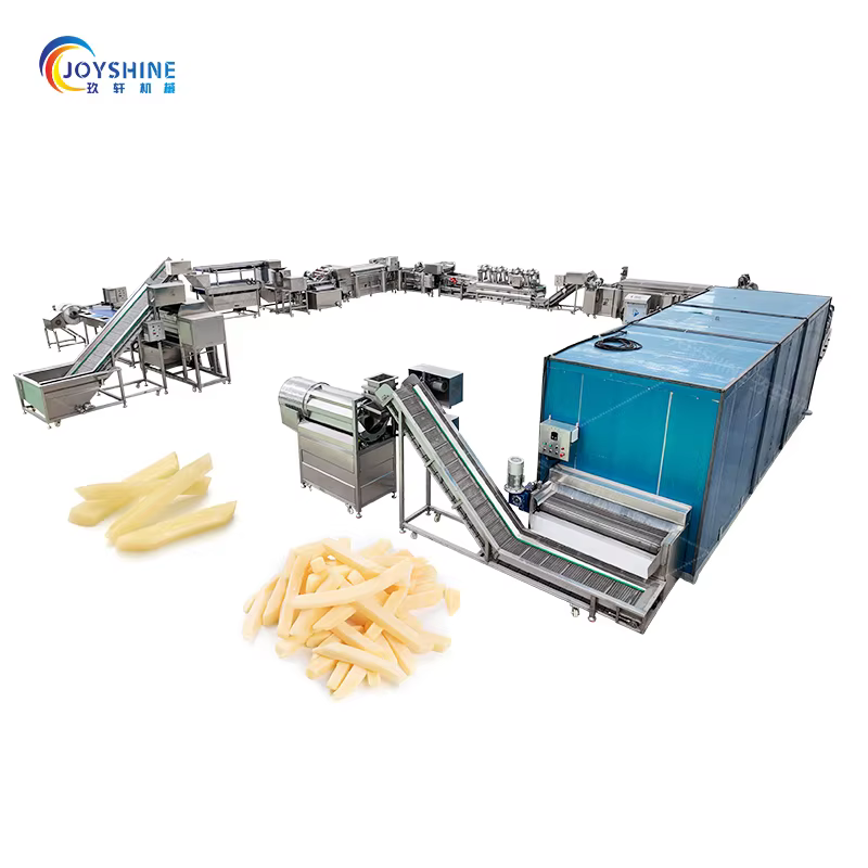 Industrial Fully Automatic Potato Flakes & Chips Making Machine Factory Price for Frozen French Fries Production Line Sale — image 5