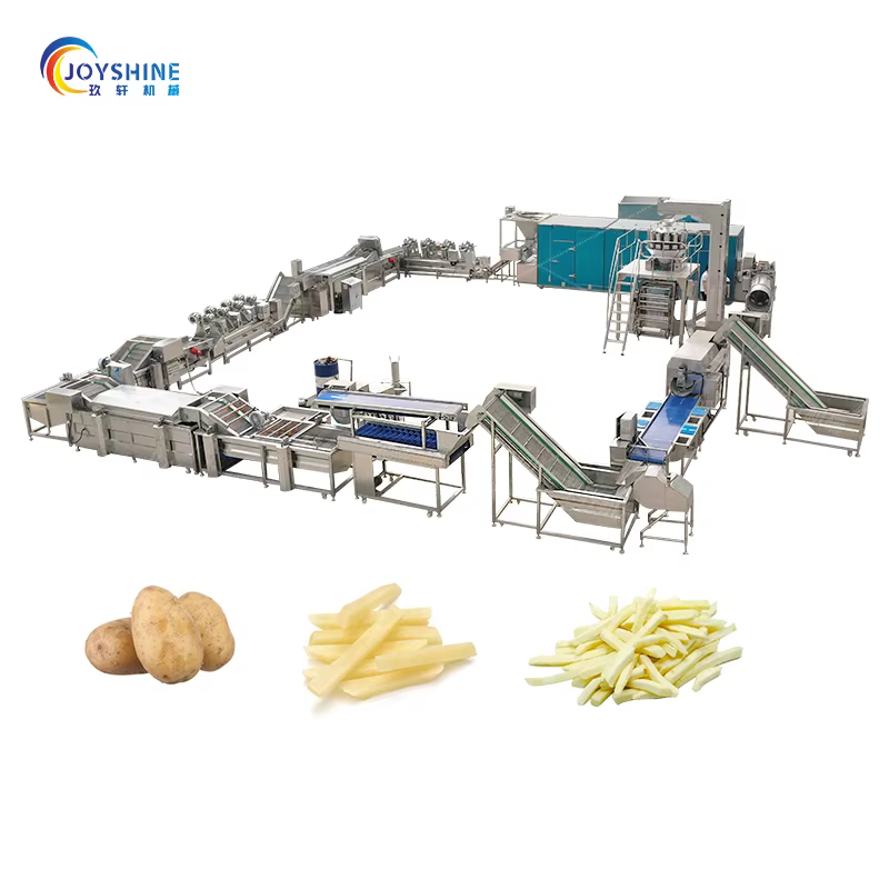 Large Scale Commercial Fully Automatic 5T Frozen Potato Strips Delicious Frozen French Fries a Premium Type of Frozen Vegetables — image 2
