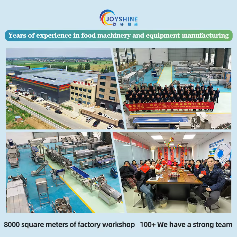 Joyshine 5000kg Per Hour New Design Fully Automatic Frozen Potato French Fries Making Machine Equipment Production Line for Sale — image 5