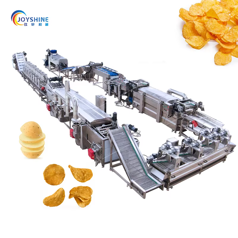 High Quality Commercial Automatic Banana Plantain Potato Chips Making Machine Electric Powered Processing Line New Condition — image 3