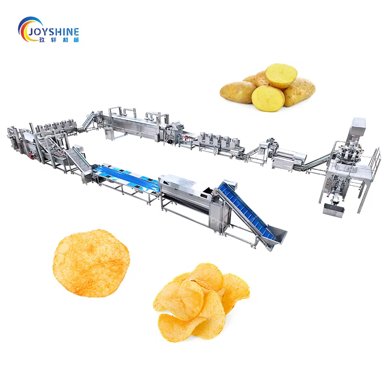 High Quality Commercial Automatic Banana Plantain Potato Chips Making Machine Electric Powered Processing Line New Condition — image 6