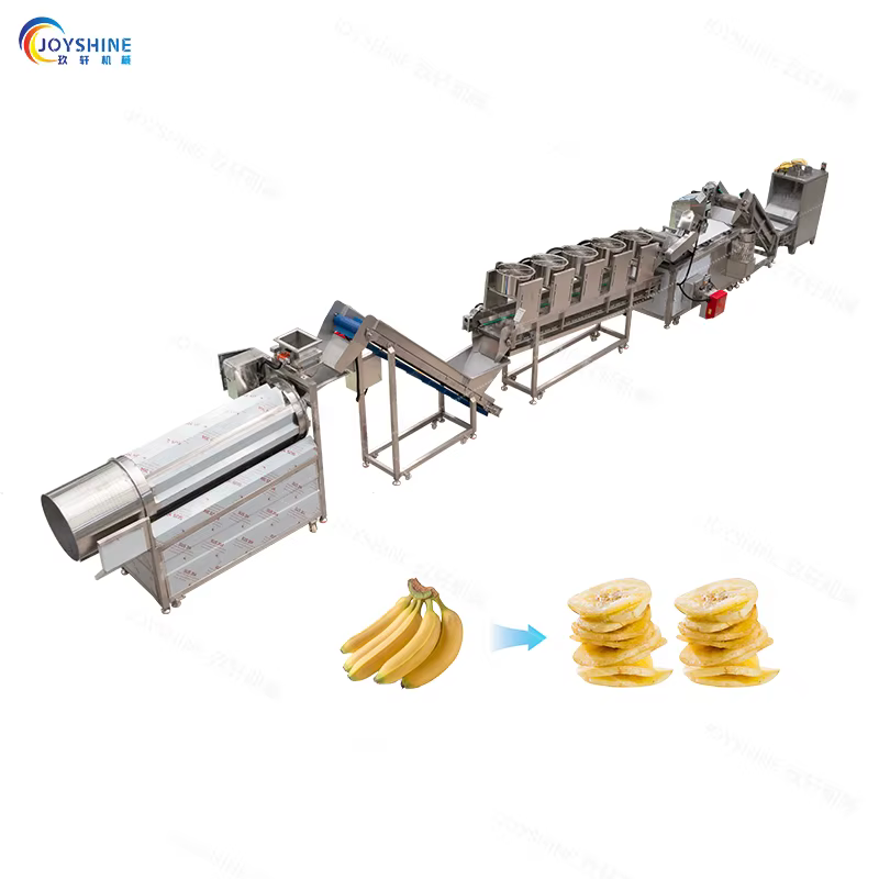 Complete Plantain Chips Making Line Automatic Plantain Chips Production Line Plantain Chips Slicing Machine Manufacturer — image 3