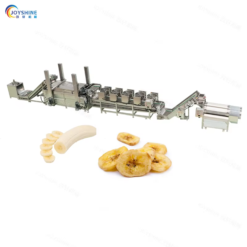 HIgh Quality Semi-Automatic Banana Chips Plantain Chips Processing Vegetable Chips Production Line Factory Price — image 2