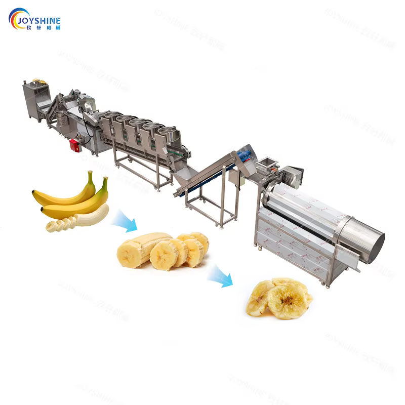 HIgh Quality Semi-Automatic Banana Chips Plantain Chips Processing Vegetable Chips Production Line Factory Price — image 3
