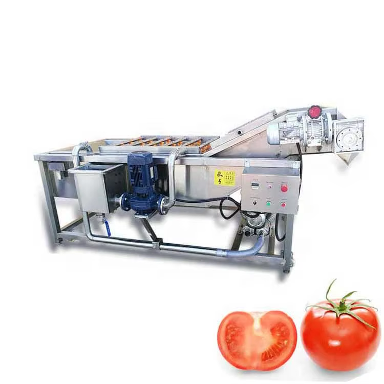 Lavadora De Frutas Y Verdura Air Bubble Broccoli Cleaner Eggplant Cleaner Machine — image 4