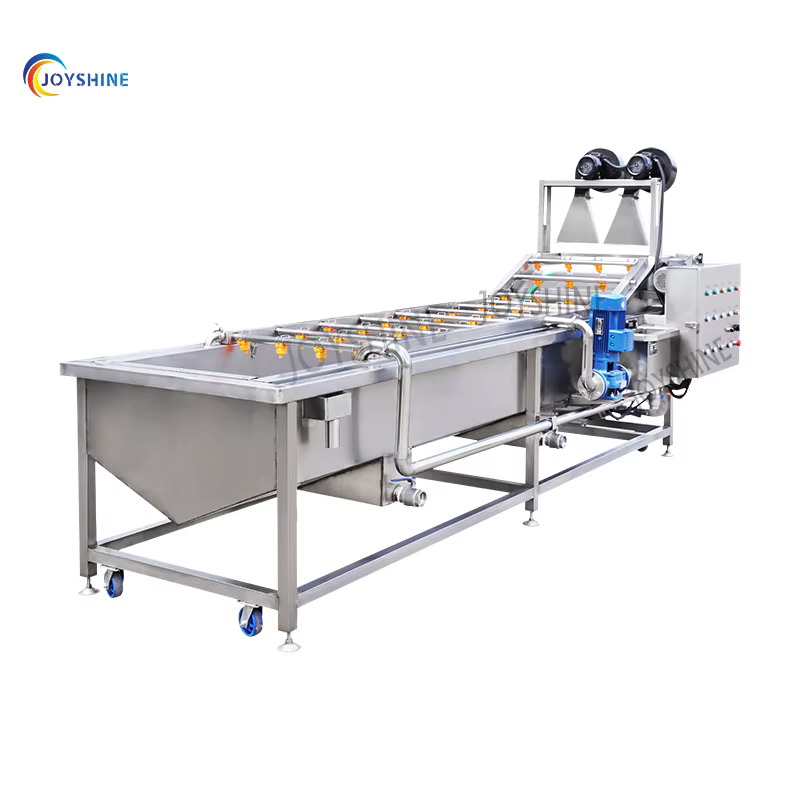 Industrial Large Capacity 1000kg/h Fruit Washer Machine for Vegetable and Fruit Processing — image 2