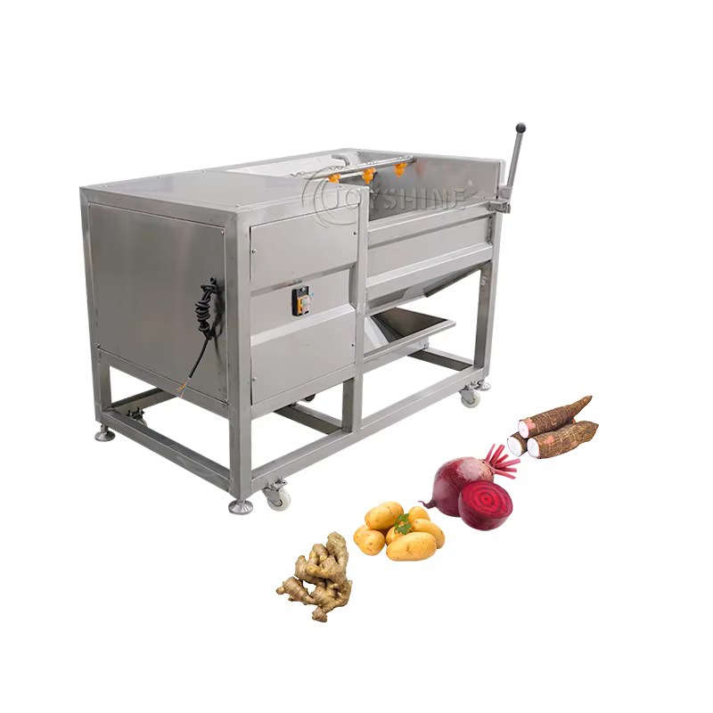 Joyshine Onion Spiral Wool Pipe Potato Cleaning and Peeling Machine Ginger Washer Peeler — image 2