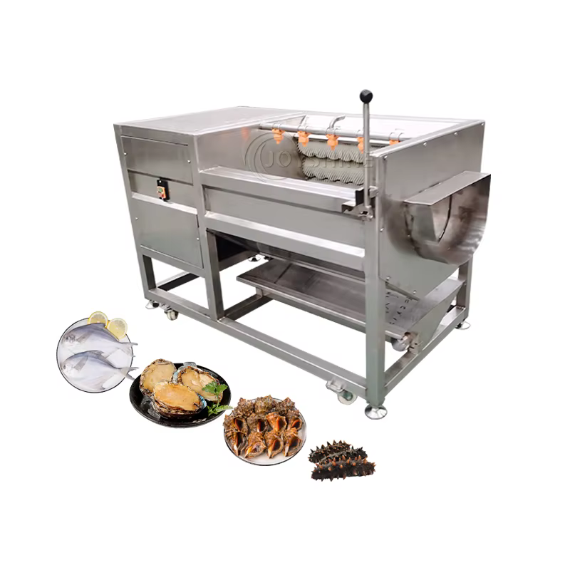 Joyshine Onion Spiral Wool Pipe Potato Cleaning and Peeling Machine Ginger Washer Peeler — image 6