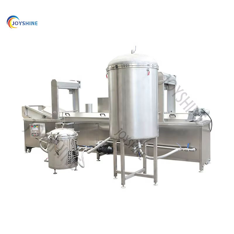 JOYSHINE China Highly Recommended Small Continuous Conveyor Potato Chips Fryer Machine — image 2