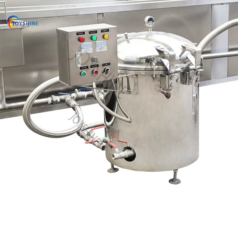 JOYSHINE China Highly Recommended Small Continuous Conveyor Potato Chips Fryer Machine — image 3