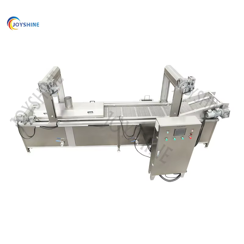 JOYSHINE China Highly Recommended Small Continuous Conveyor Potato Chips Fryer Machine — image 6