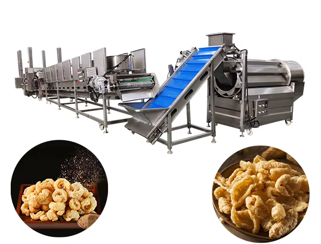 Fully Automated Does Not Require Manual Operation of Lard Fryer Production Line — image 2