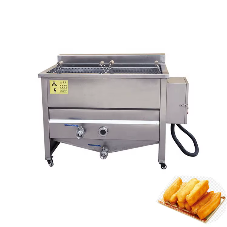Double Tanks Industrial Electric Batch Oil Fryer — image 5