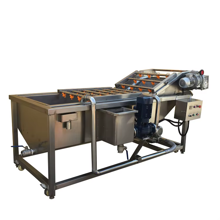 JOYSHINE Group Exported to USA 500kg Per Hour Washing Production Line mango Washing Machine — image 2