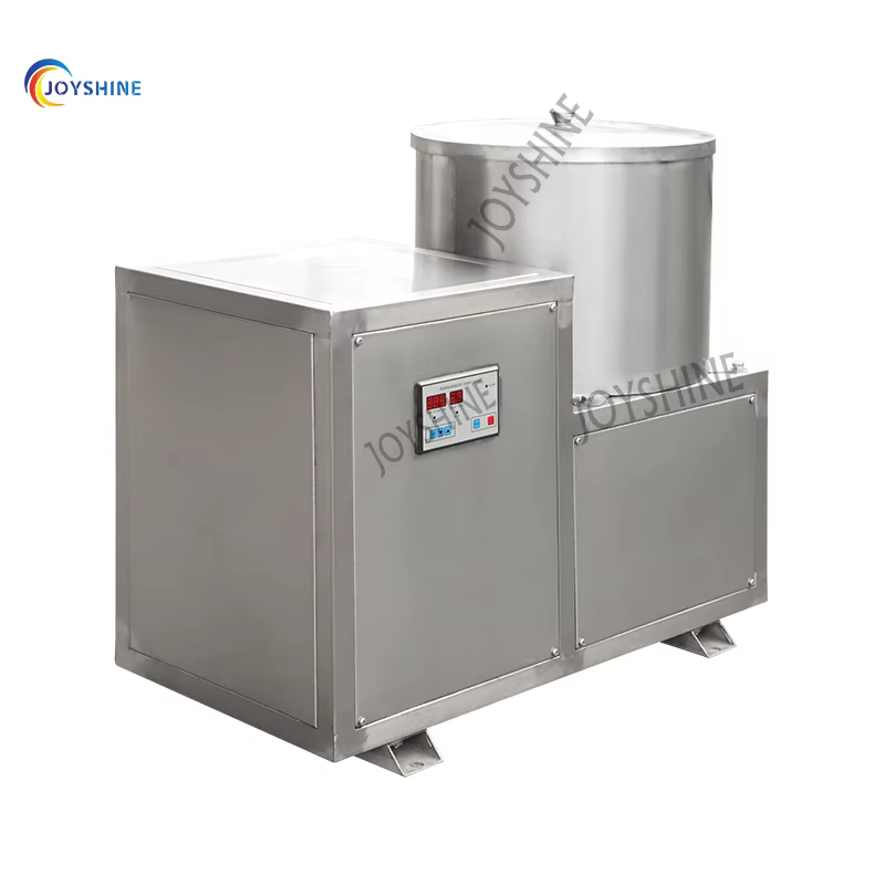 Small Scale Snack Processing Fried Potato Chips Centrifugal Dewatering Deoiling Machine — image 3