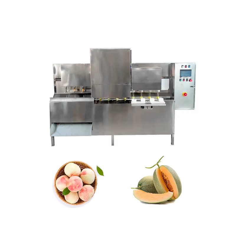 Apple Peeler Apple Slicer Fruit Peeling Making Machine Apple Skin Removed Core Peeling and Fresh Slicer Machine — image 2