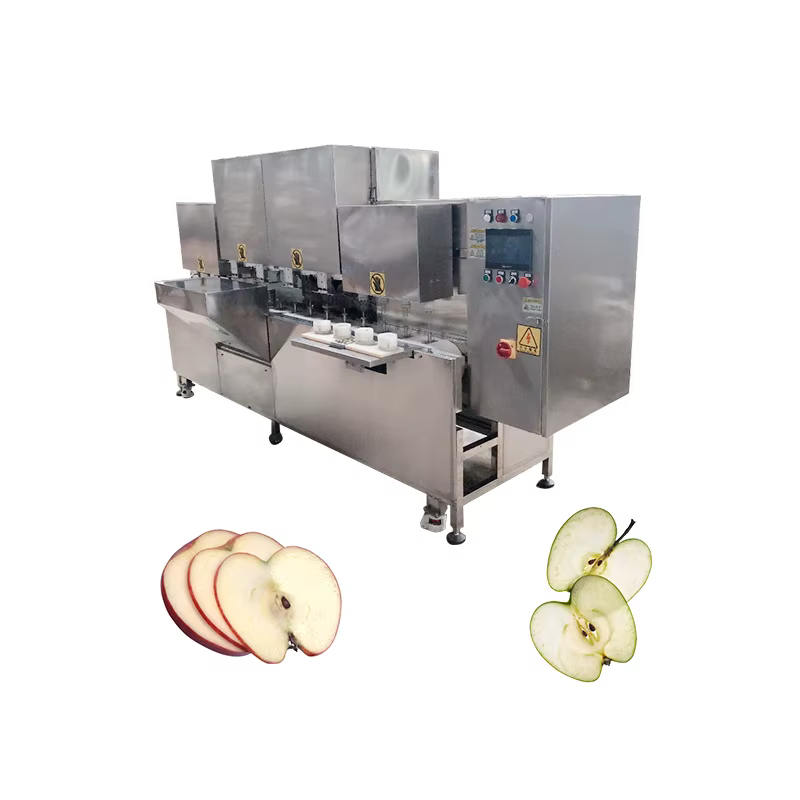 Apple Peeling Slicing Cutting Machine/Apple Peel and Core Machine/Apple Core Slicer Peeler Cutter Machine — image 6