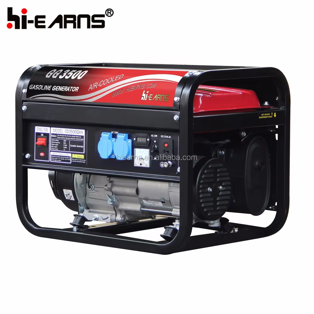 Hot Sale 2.5KVA Portable Open Type Gasoline Generator — image 3