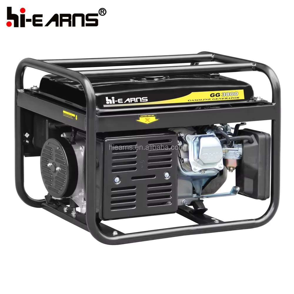 3KW Small AC Single Phase Home Power Generator Open Type Gasoline Generator — image 5