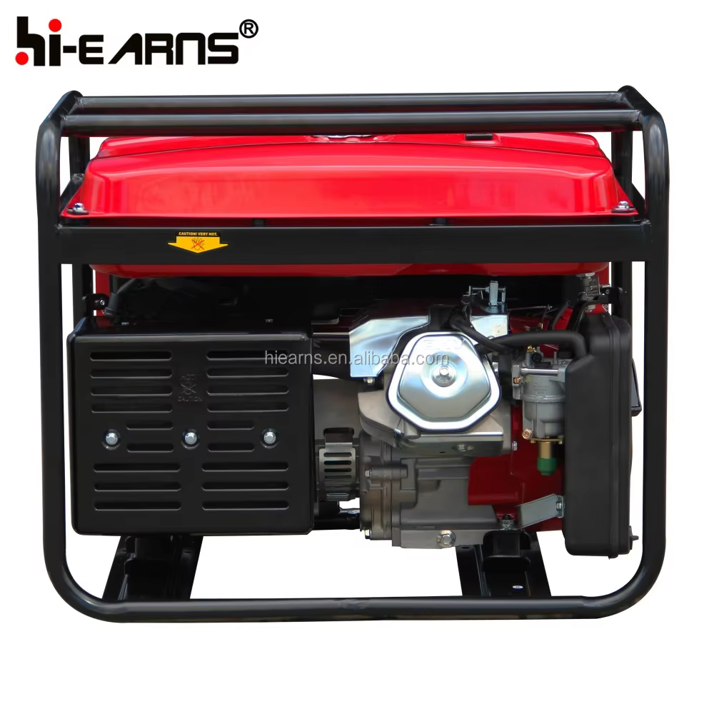 GG7000E3 6KW 380V 400V Three Phase  Open Type 190 Gasoline Engine Generator — image 4
