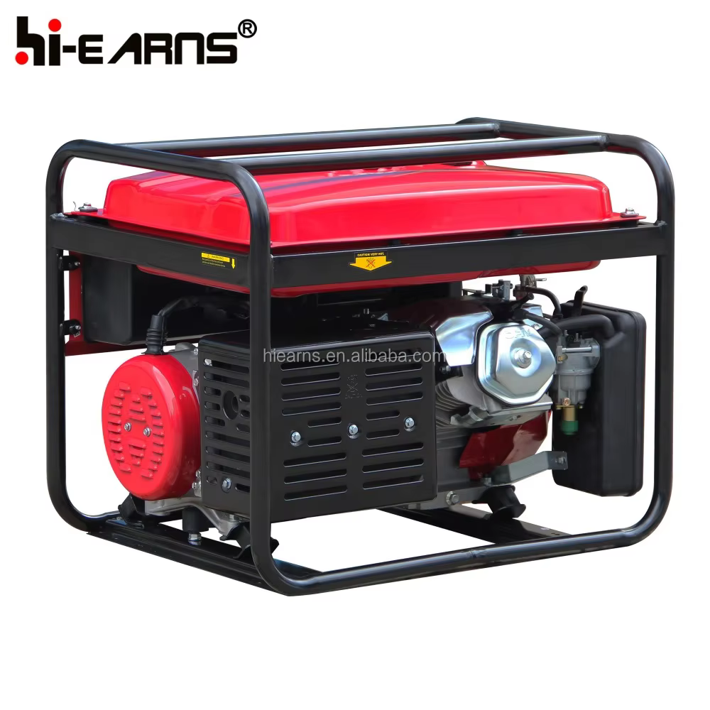 GG7000E3 6KW 380V 400V Three Phase  Open Type 190 Gasoline Engine Generator — image 5