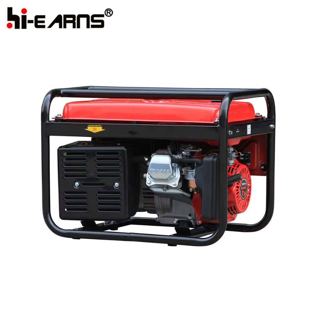 3kw Open Type Recoil Start Air-cooled Gasoline Generator Set — image 4